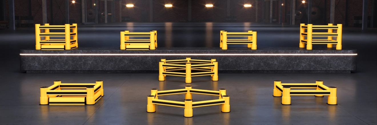 Heavy Duty Column & Corner Protection Barriers