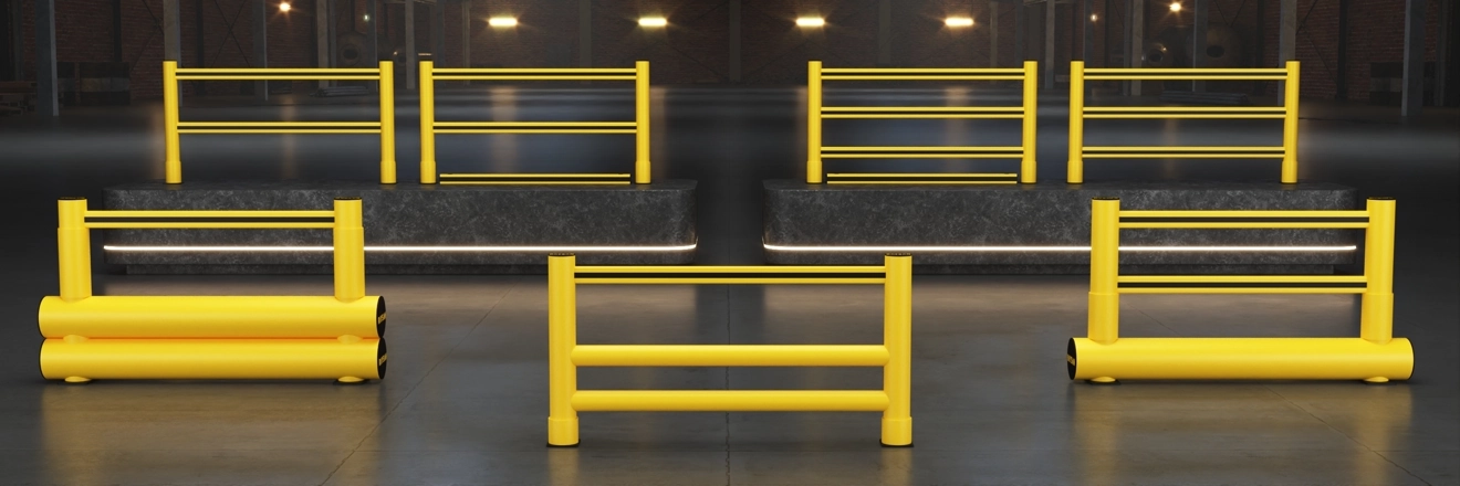 Flexible Barriers for Pedestrians