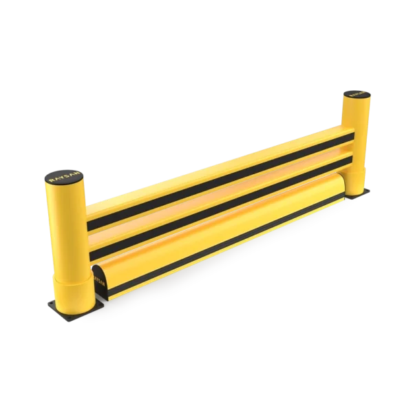 2R Delta Rack End Barrier + Kerb