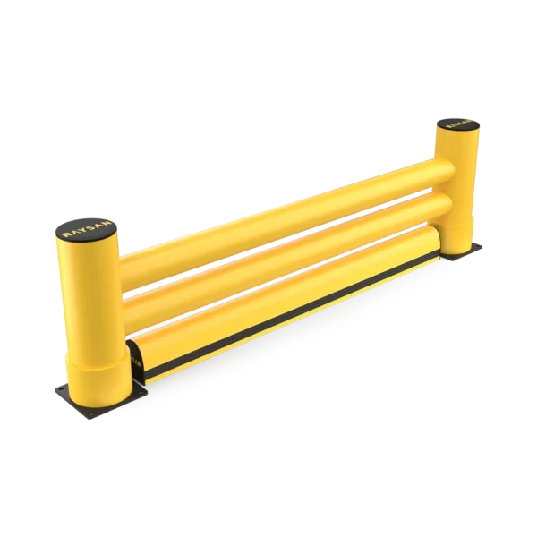 2R Zeta Rack End Barrier + Kerb