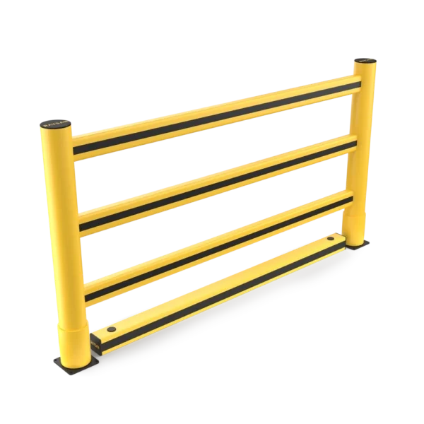 3R Pedestrian Barrier + Kerb